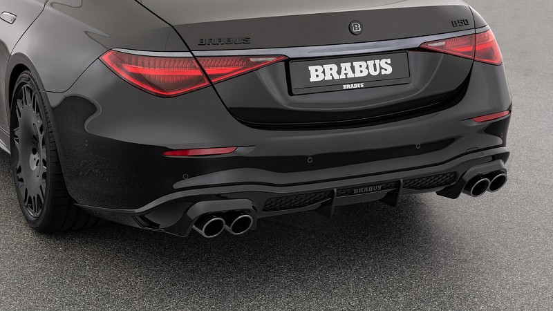 Photo of Brabus REAR FASCIA INSERT for the Mercedes Benz S63 AMG/S580/S500 (W223) - Image 1